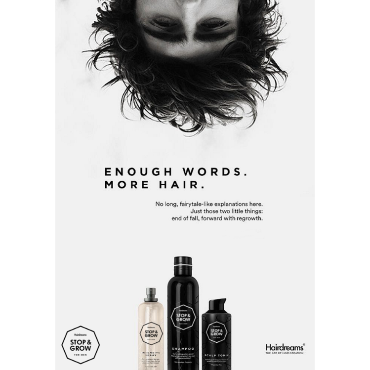 Hairdreams Stop & Grow MEN Deep Cleanser - Michael Sedatis Friseure