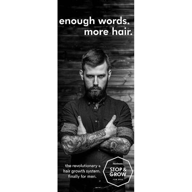 Hairdreams Stop & Grow MEN Deep Cleanser - Michael Sedatis Friseure